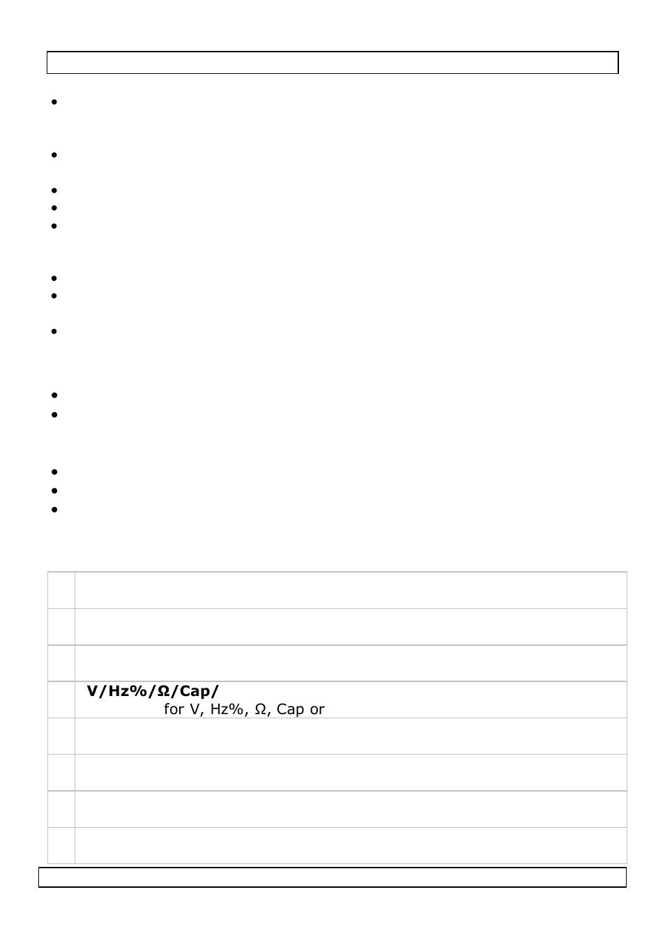Features, Overview and use | Velleman DVM601 User Manual | Page 4 / 50