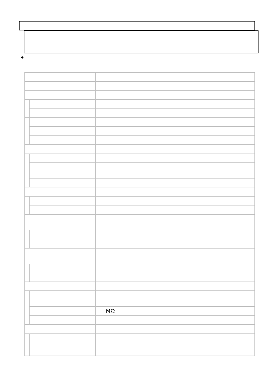 Technische daten | Velleman DVM601 User Manual | Page 42 / 50