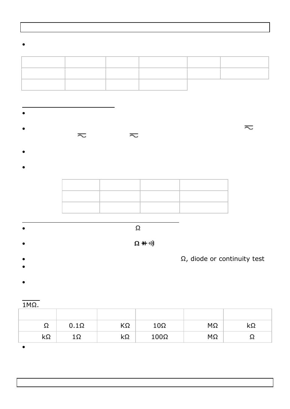Velleman DVM601 User Manual | Page 7 / 50