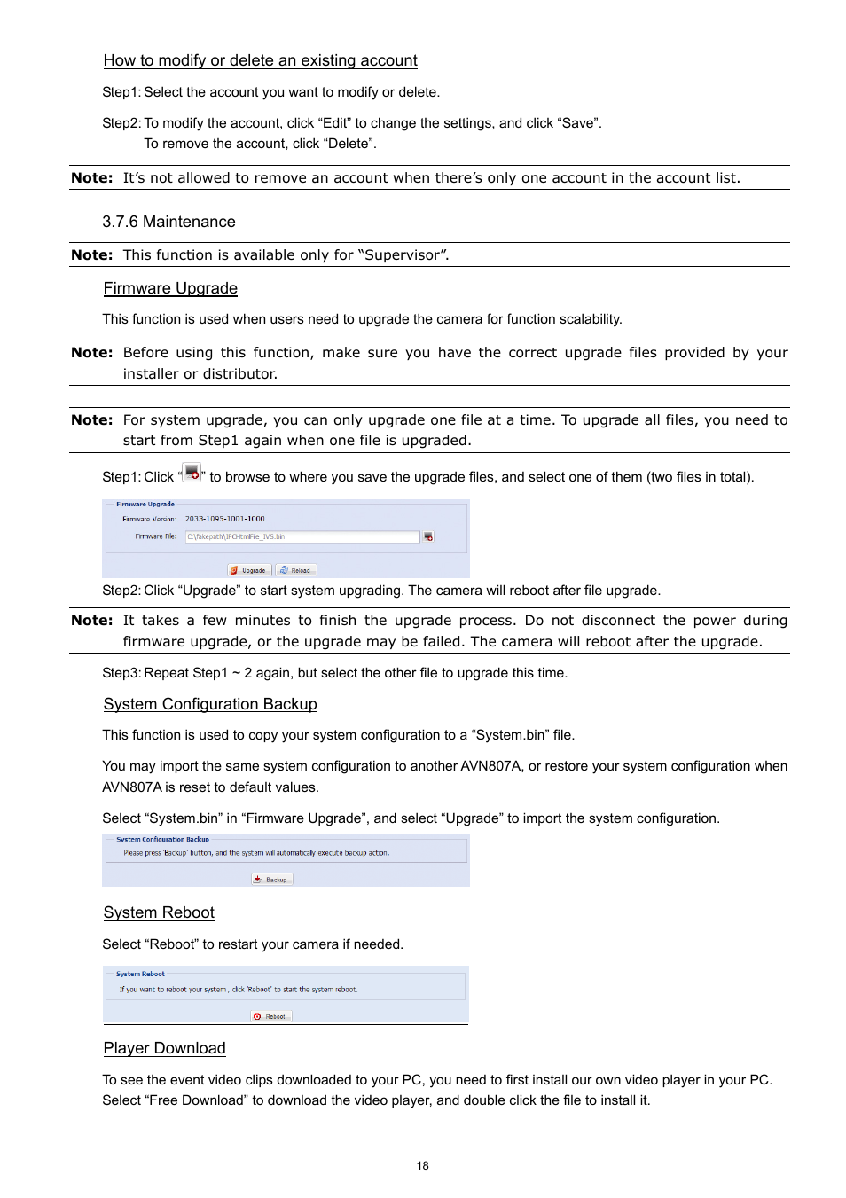 Velleman CAMIP13 Quick Installation Guide User Manual | Page 22 / 27