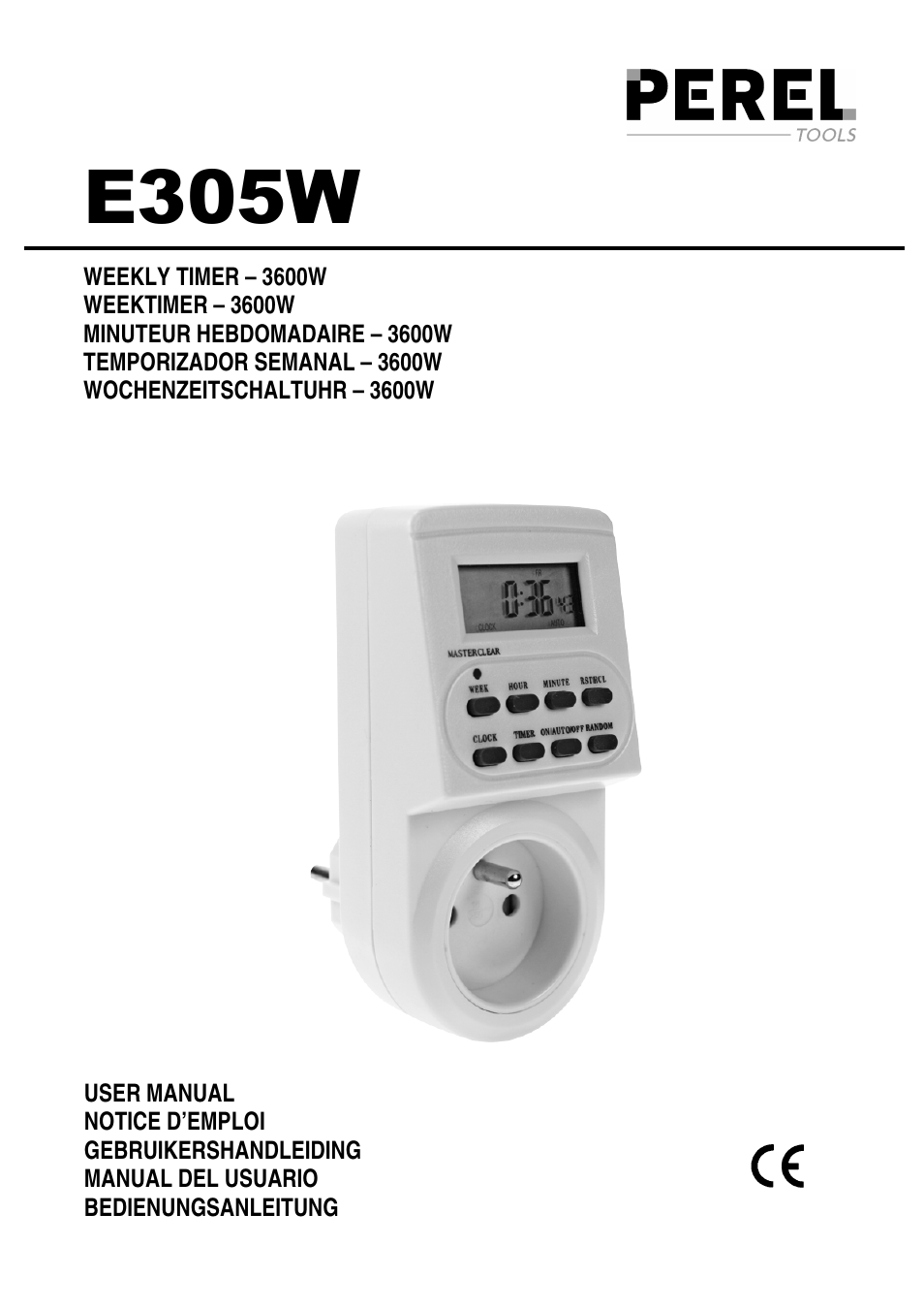 Velleman E305W User Manual | 10 pages