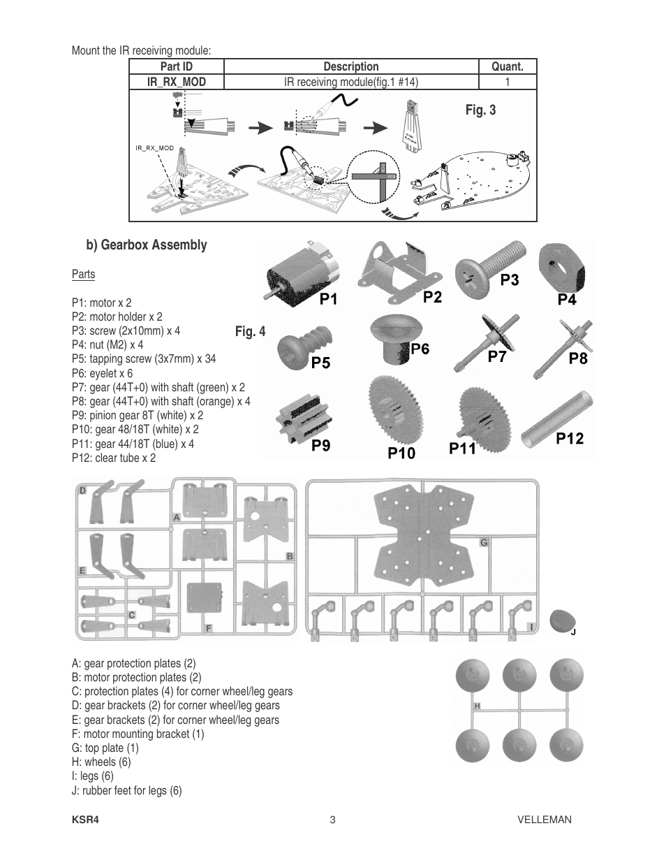 Velleman KSR4 User Manual | Page 3 / 20