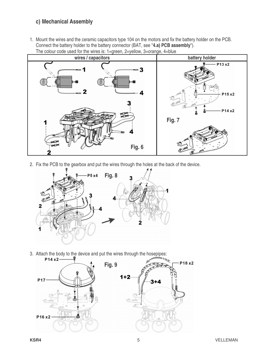 Velleman KSR4 User Manual | Page 5 / 20