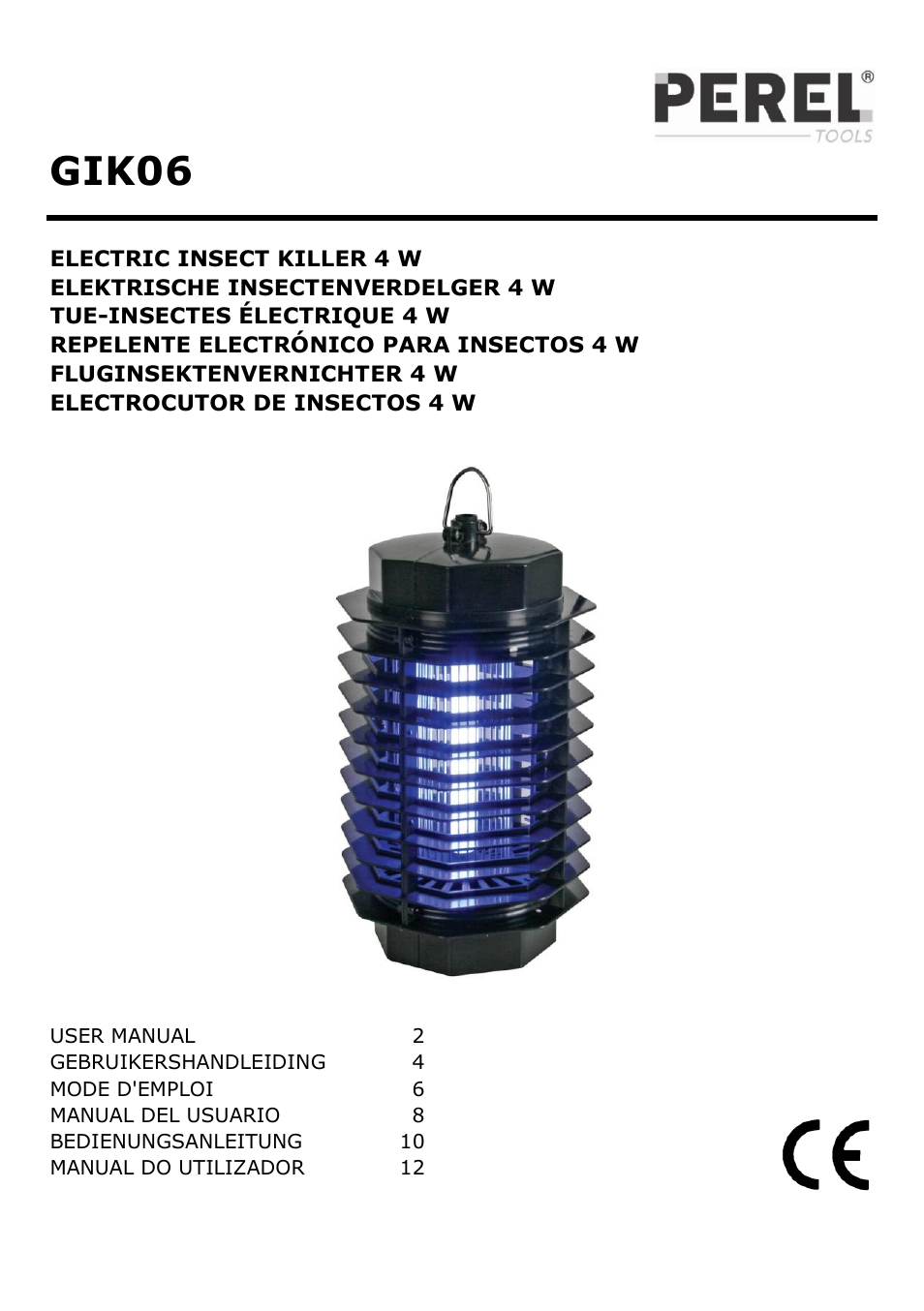 Velleman GIK06 User Manual | 15 pages