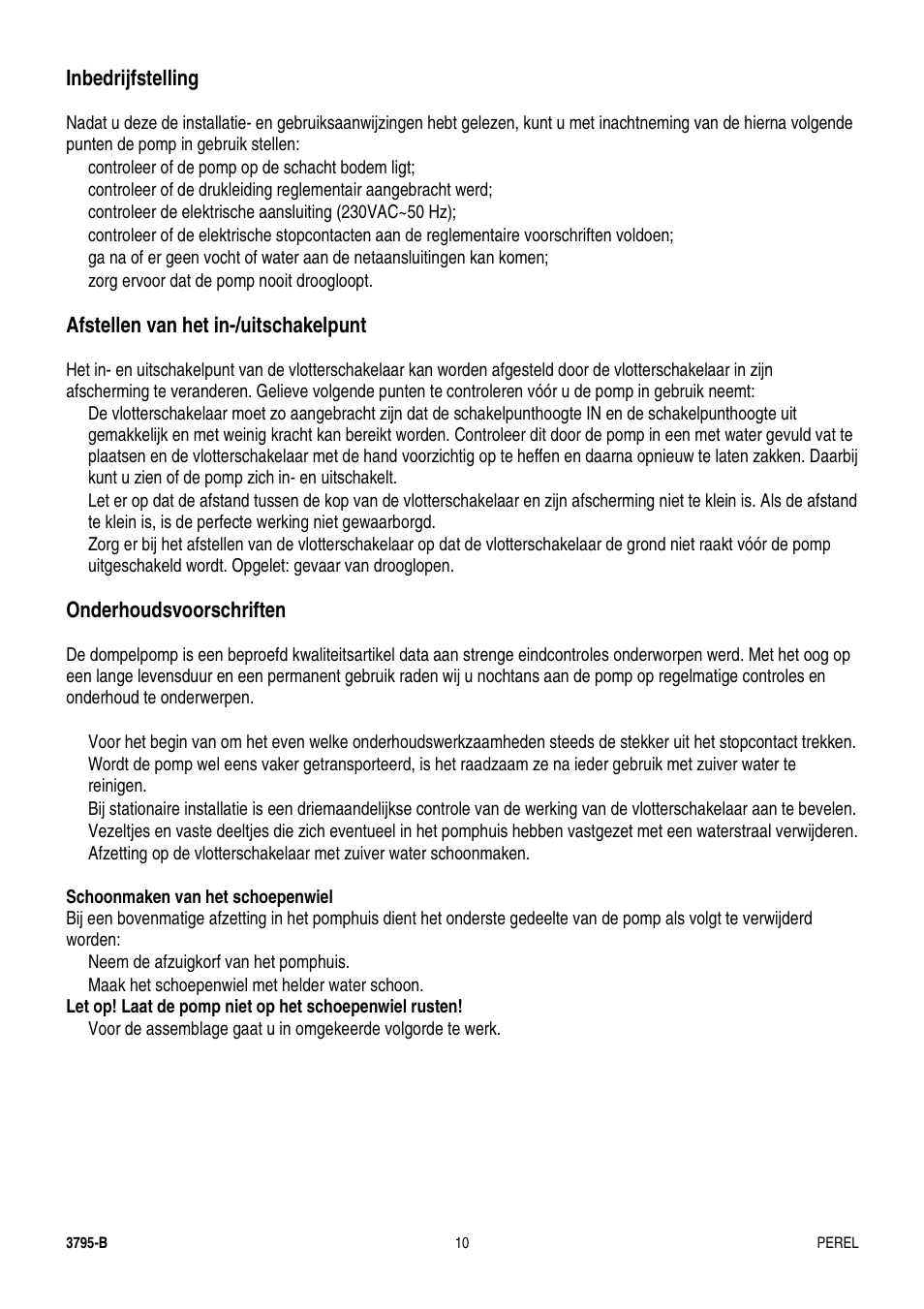 Velleman GWP1 User Manual | Page 10 / 20