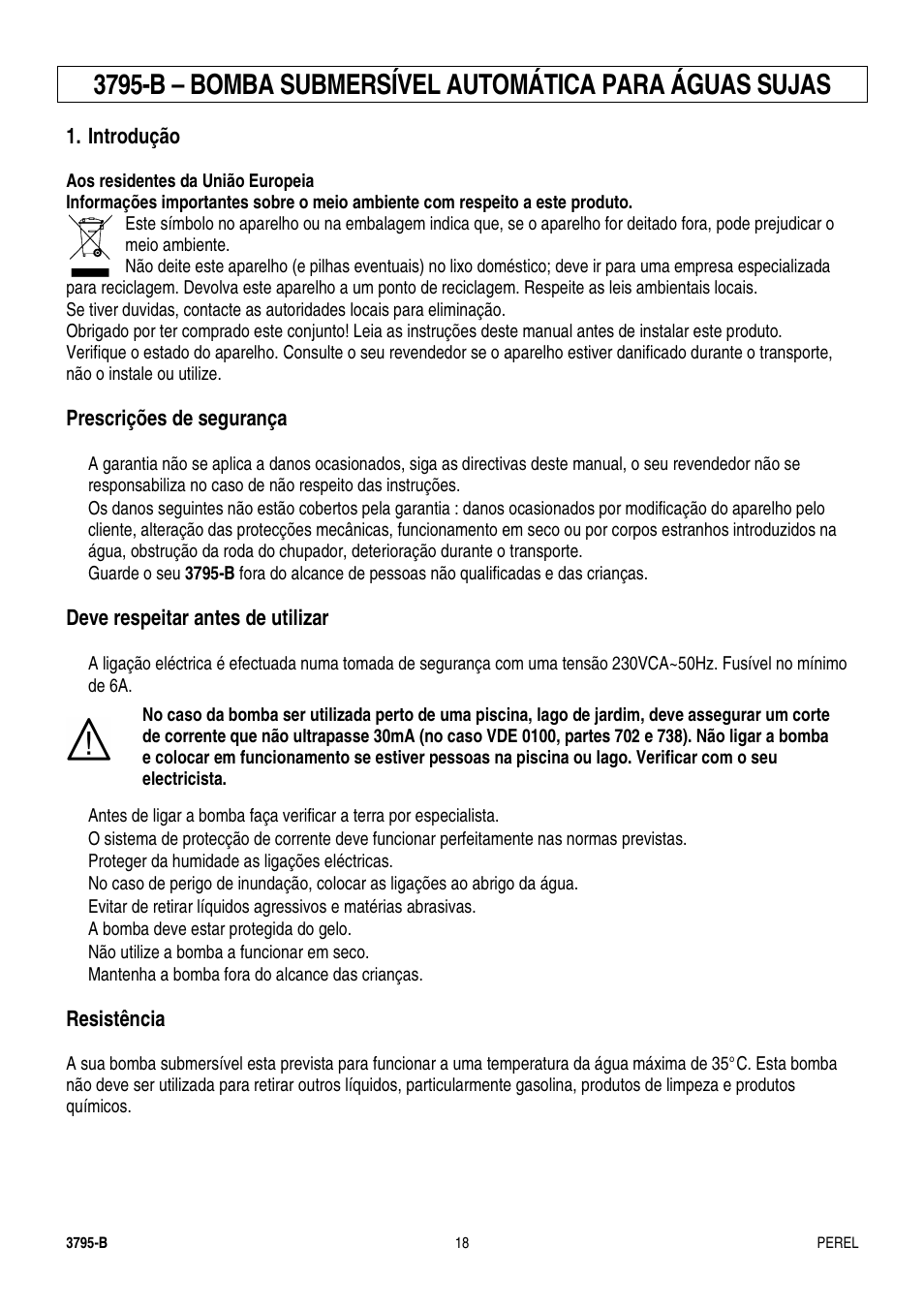 Velleman GWP1 User Manual | Page 18 / 20