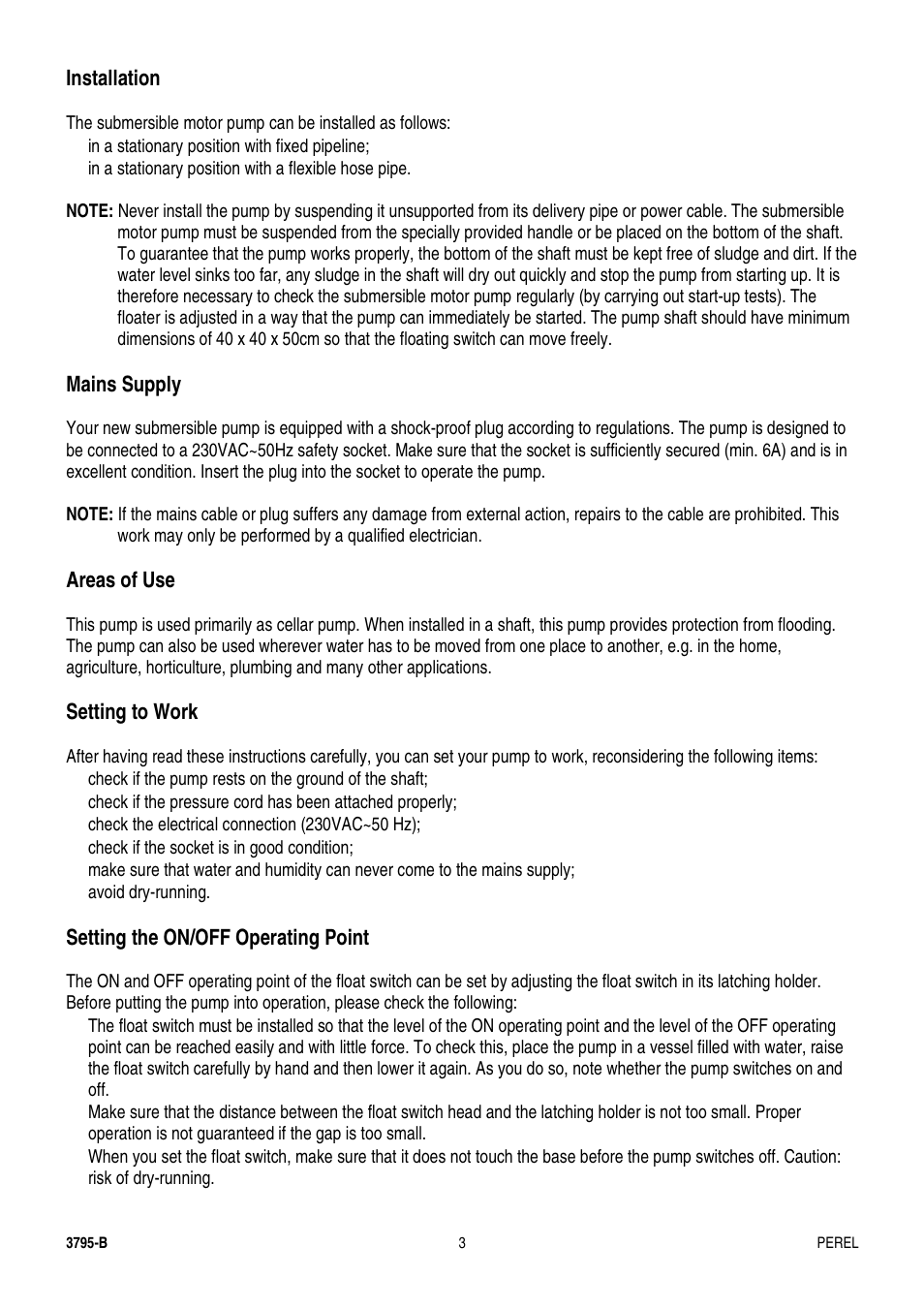 Velleman GWP1 User Manual | Page 3 / 20