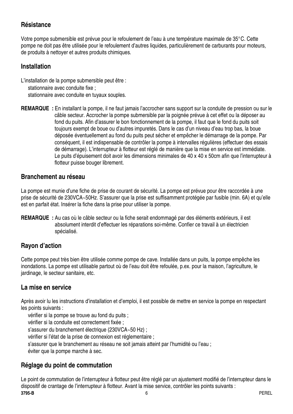 Velleman GWP1 User Manual | Page 6 / 20