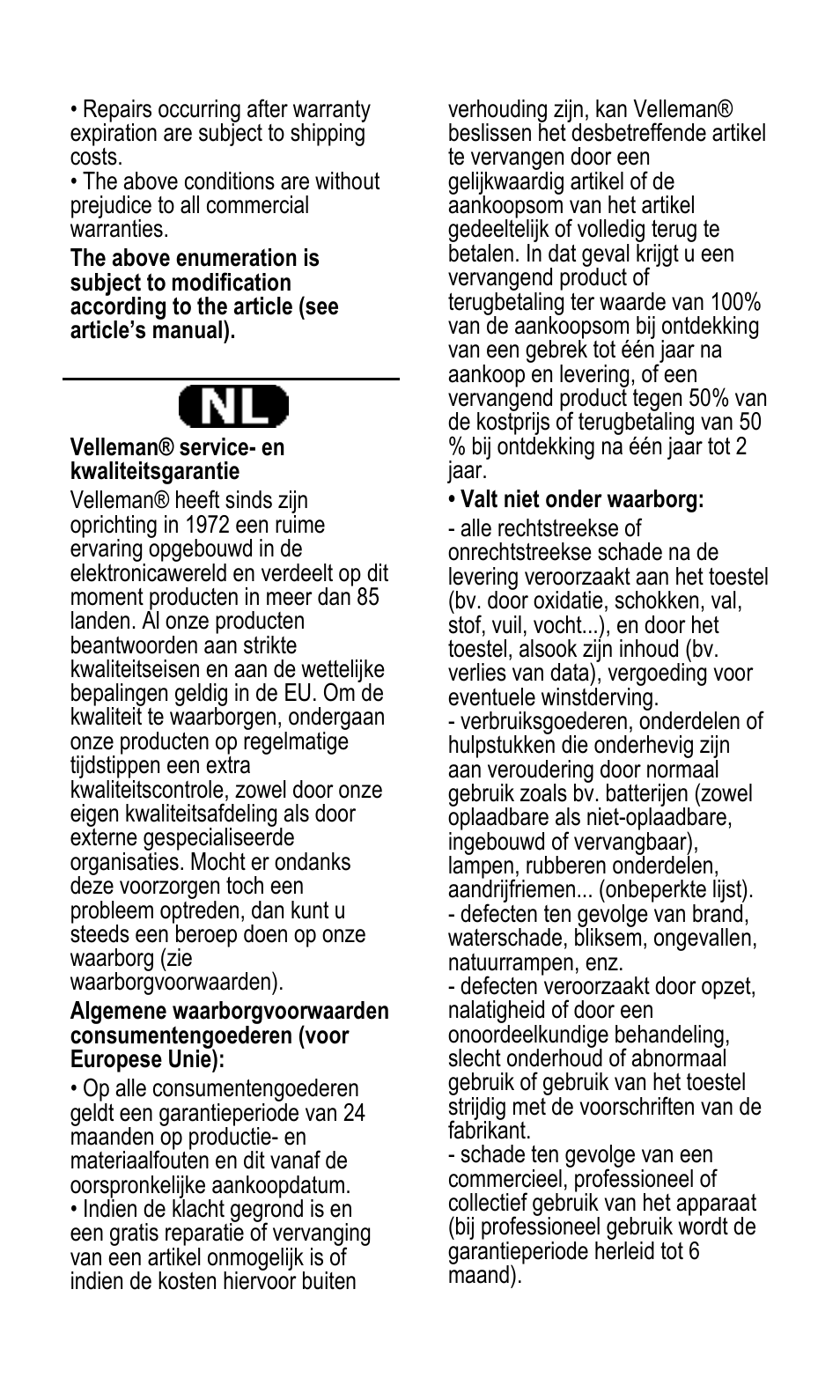 Velleman LEDC06 User Manual | Page 26 / 31