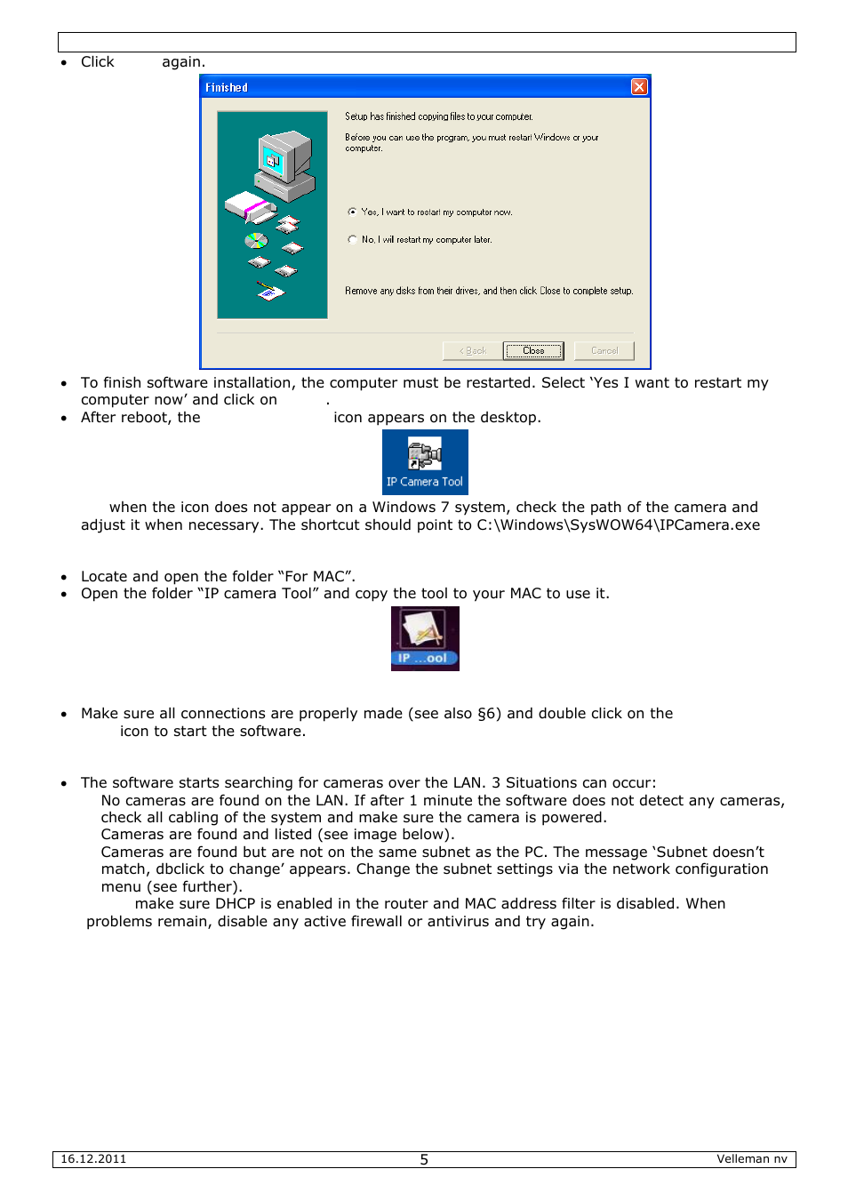 Velleman CAMIP10 User Manual | Page 5 / 102