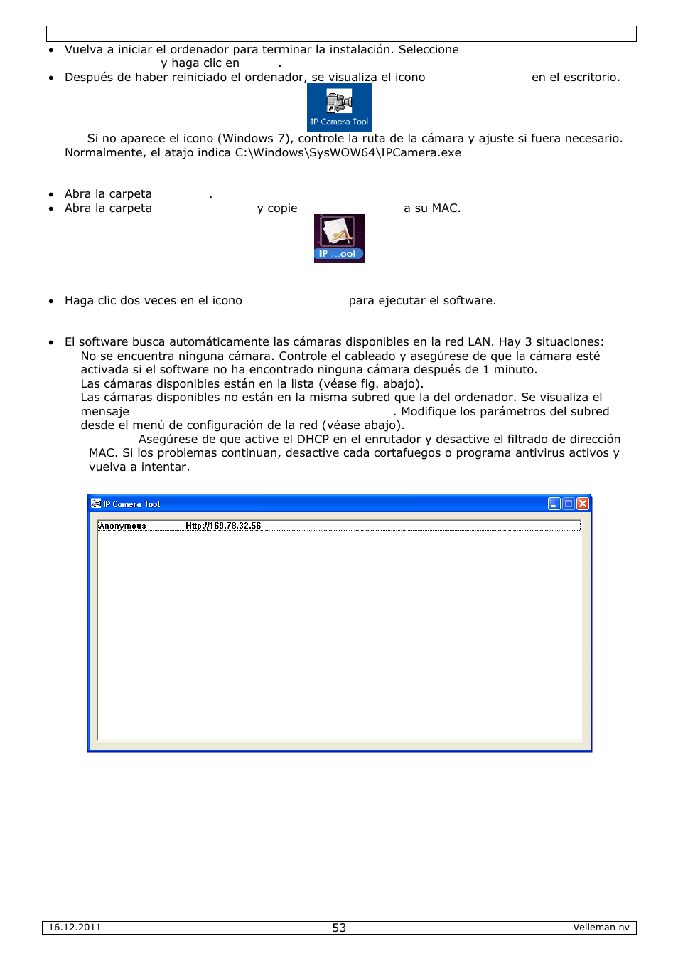 Velleman CAMIP10 User Manual | Page 53 / 102