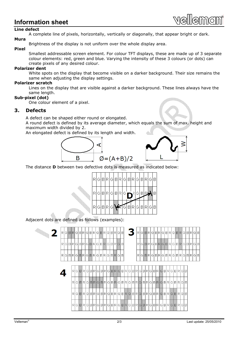 Information sheet | Velleman MONSCA4N User Manual | Page 2 / 3