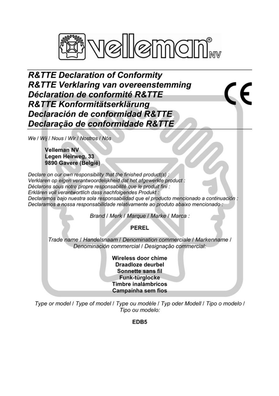 Velleman EDB5 User Manual | Page 21 / 28