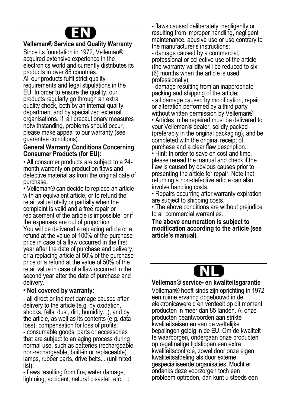 Velleman EDB5 User Manual | Page 23 / 28