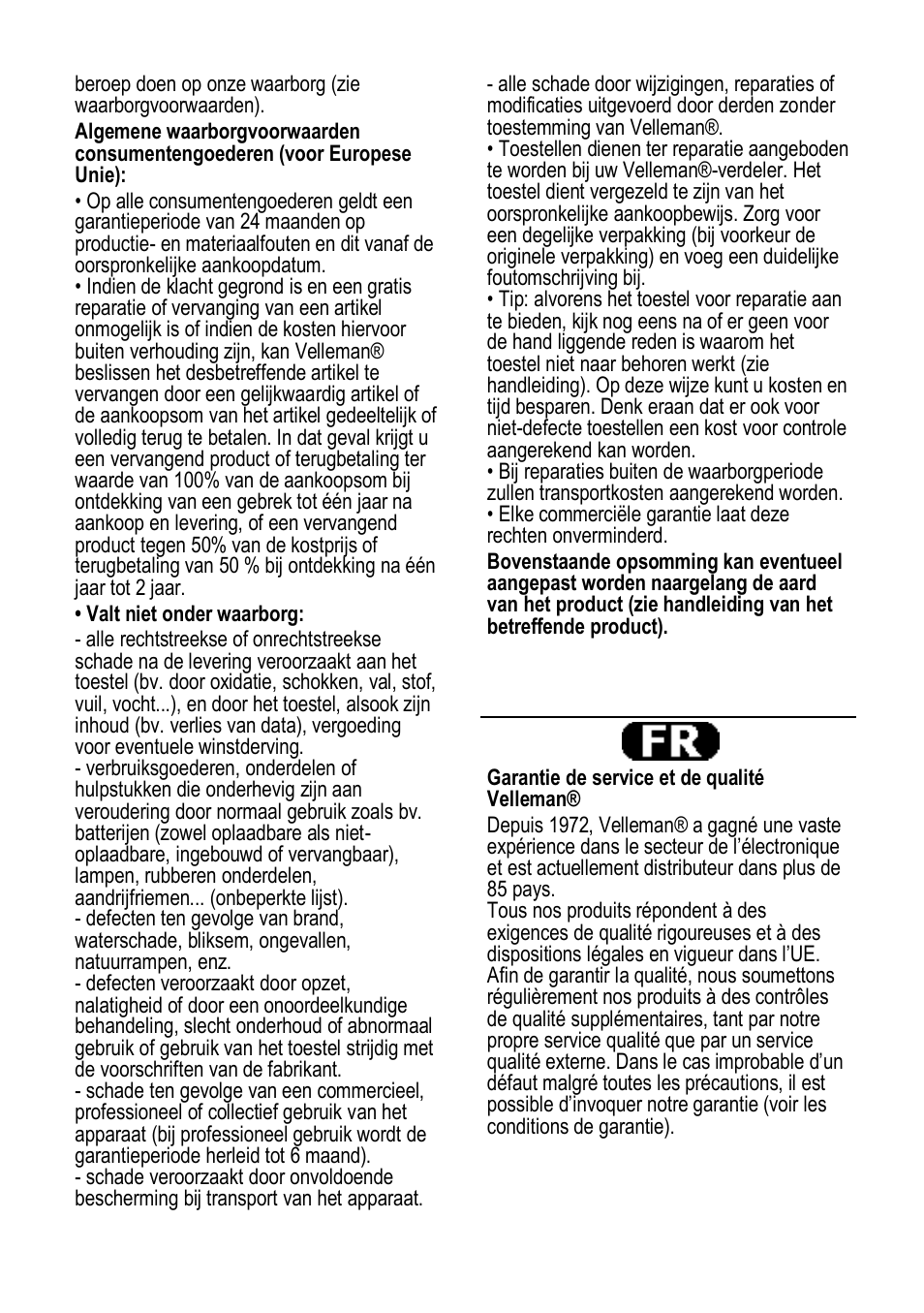 Velleman EDB5 User Manual | Page 24 / 28