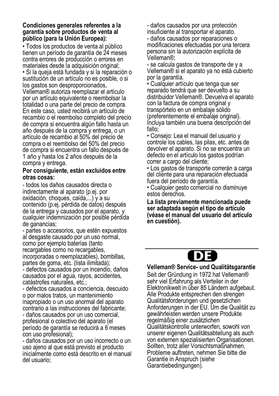 Velleman EDB5 User Manual | Page 26 / 28