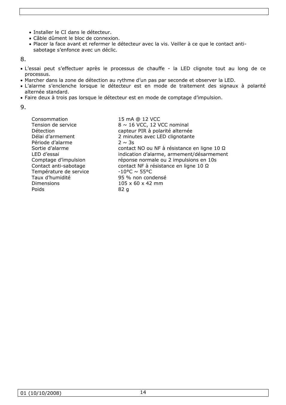 Velleman HAA52N User Manual | Page 14 / 22