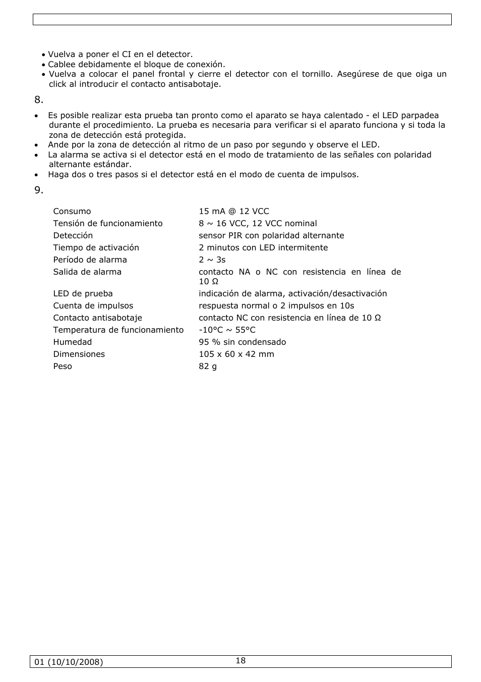 Velleman HAA52N User Manual | Page 18 / 22