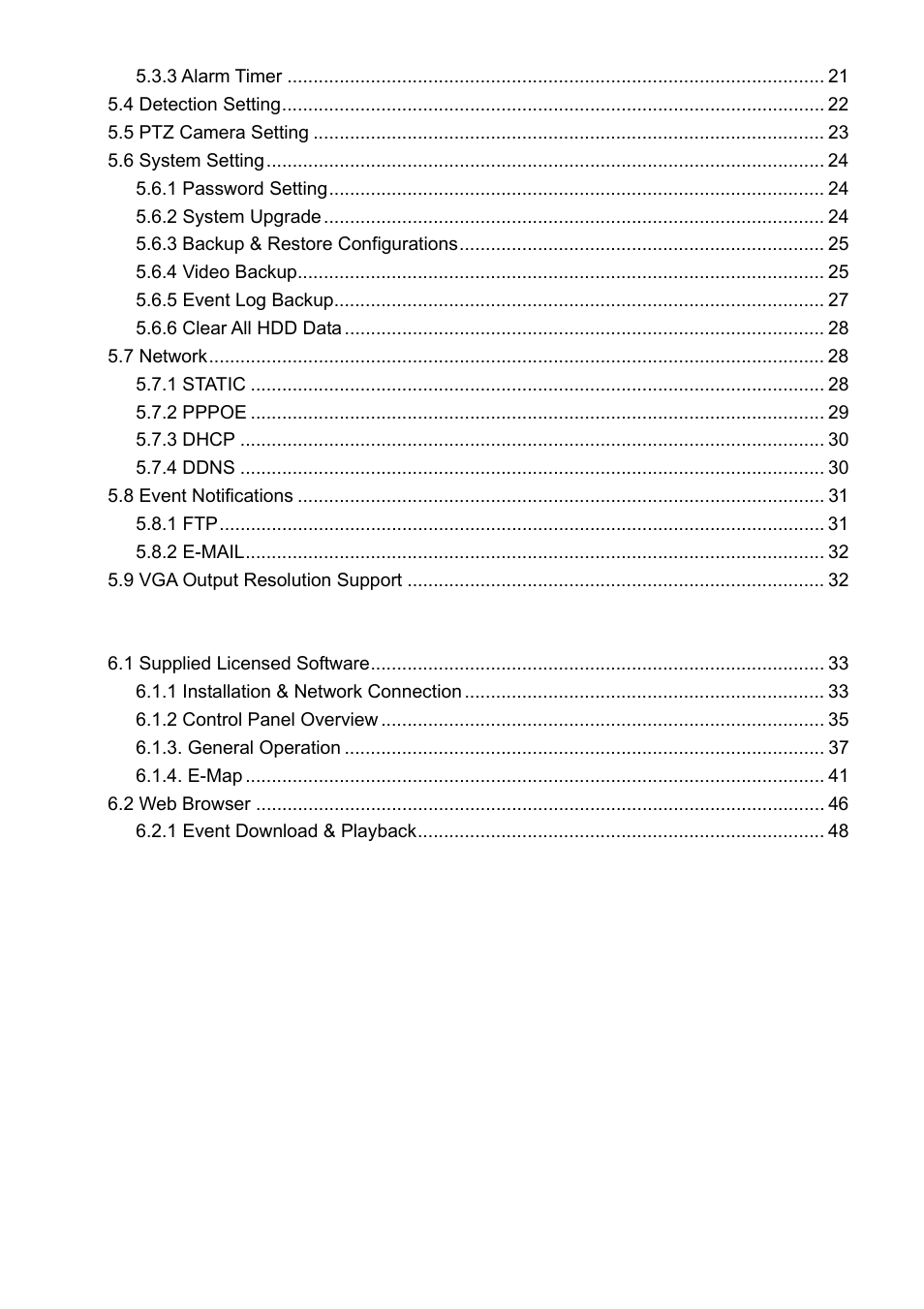Velleman DVR16H1 User manual User Manual | Page 5 / 71