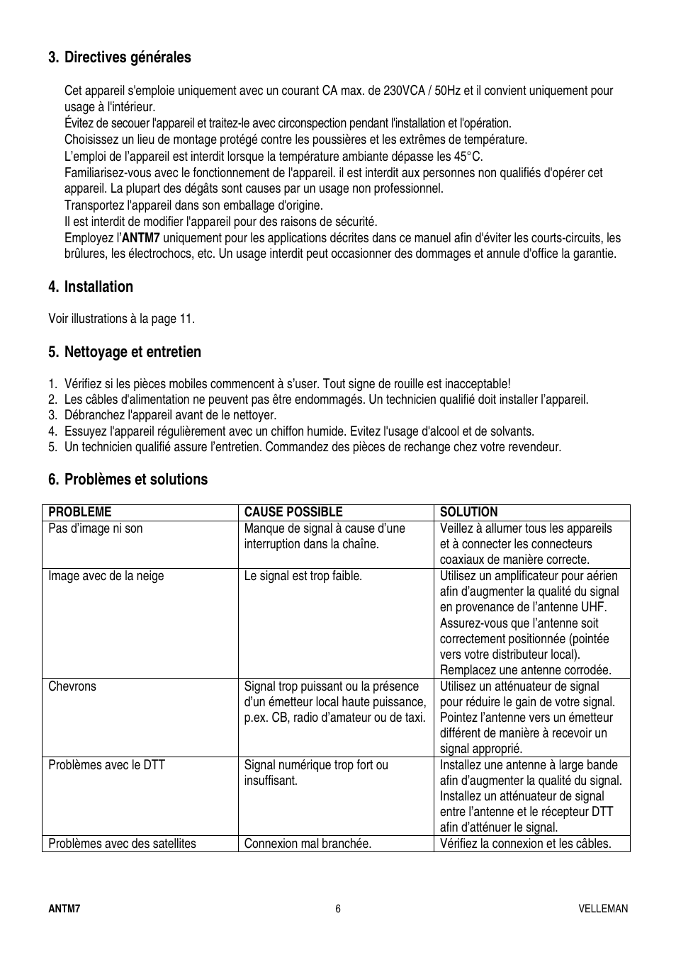 Velleman ANTM7 User Manual | Page 6 / 11