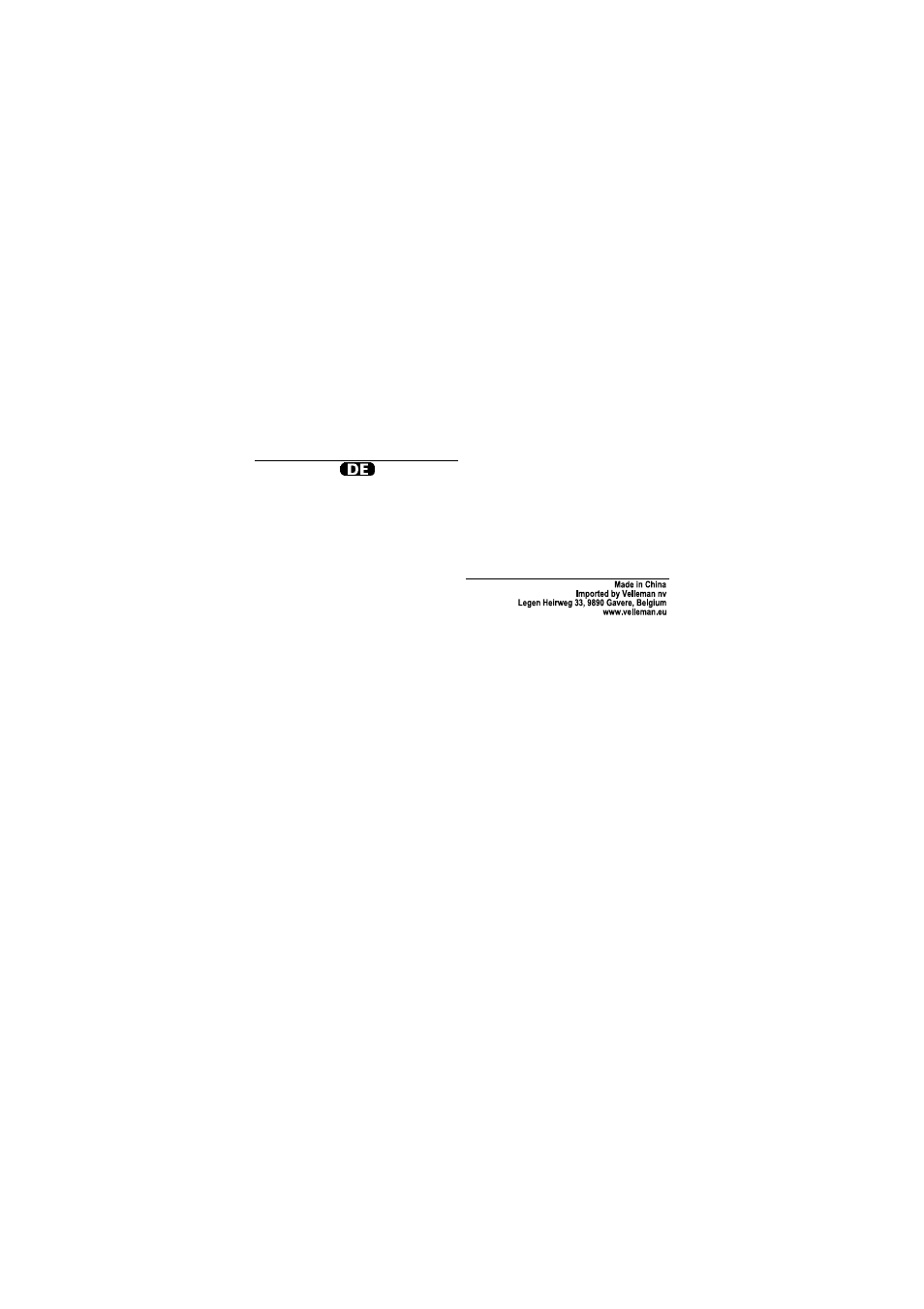 Velleman AVMOD19 User Manual | Page 33 / 33