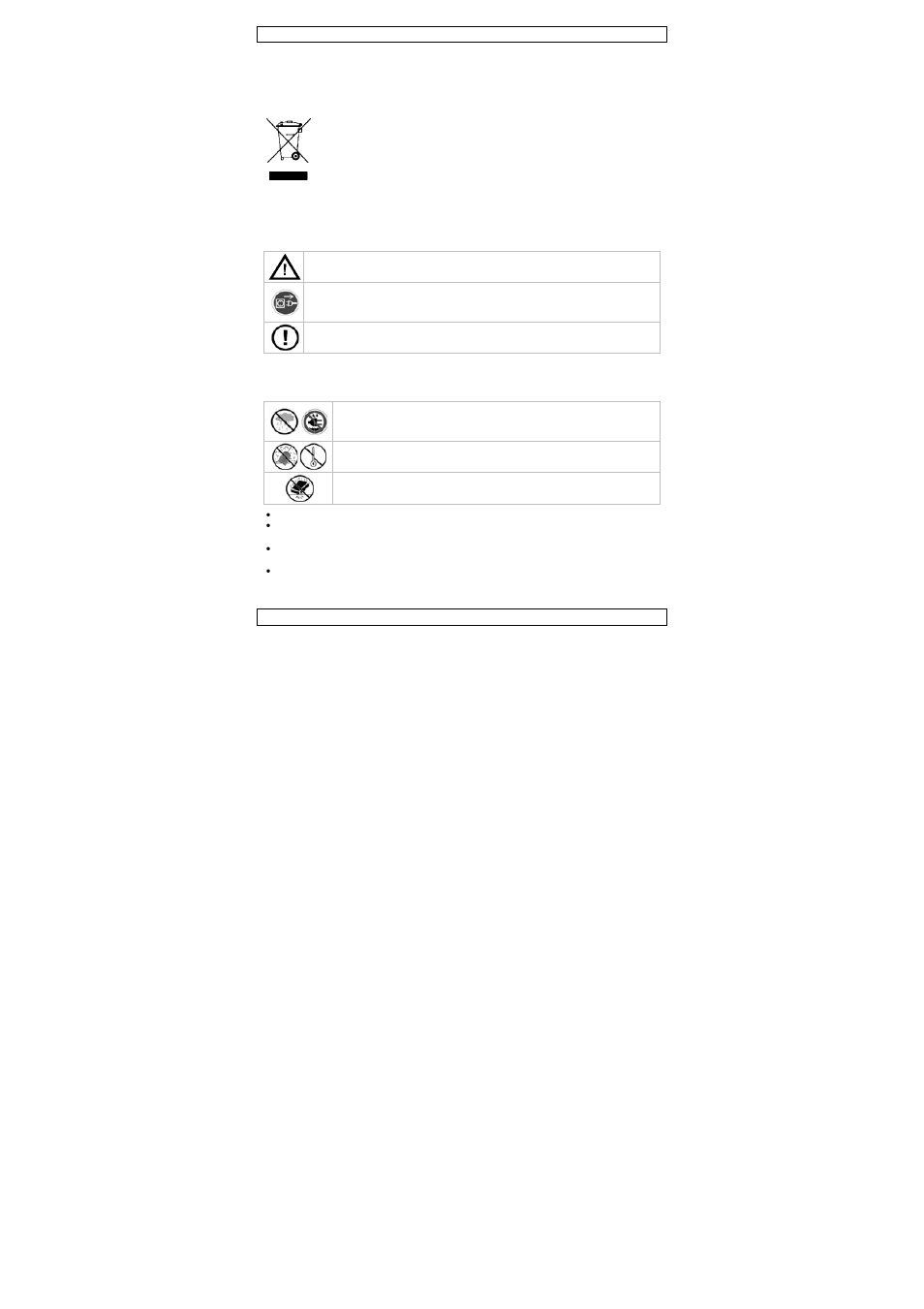 User manual, User man, Nual | Velleman AVMOD19 User Manual | Page 6 / 33