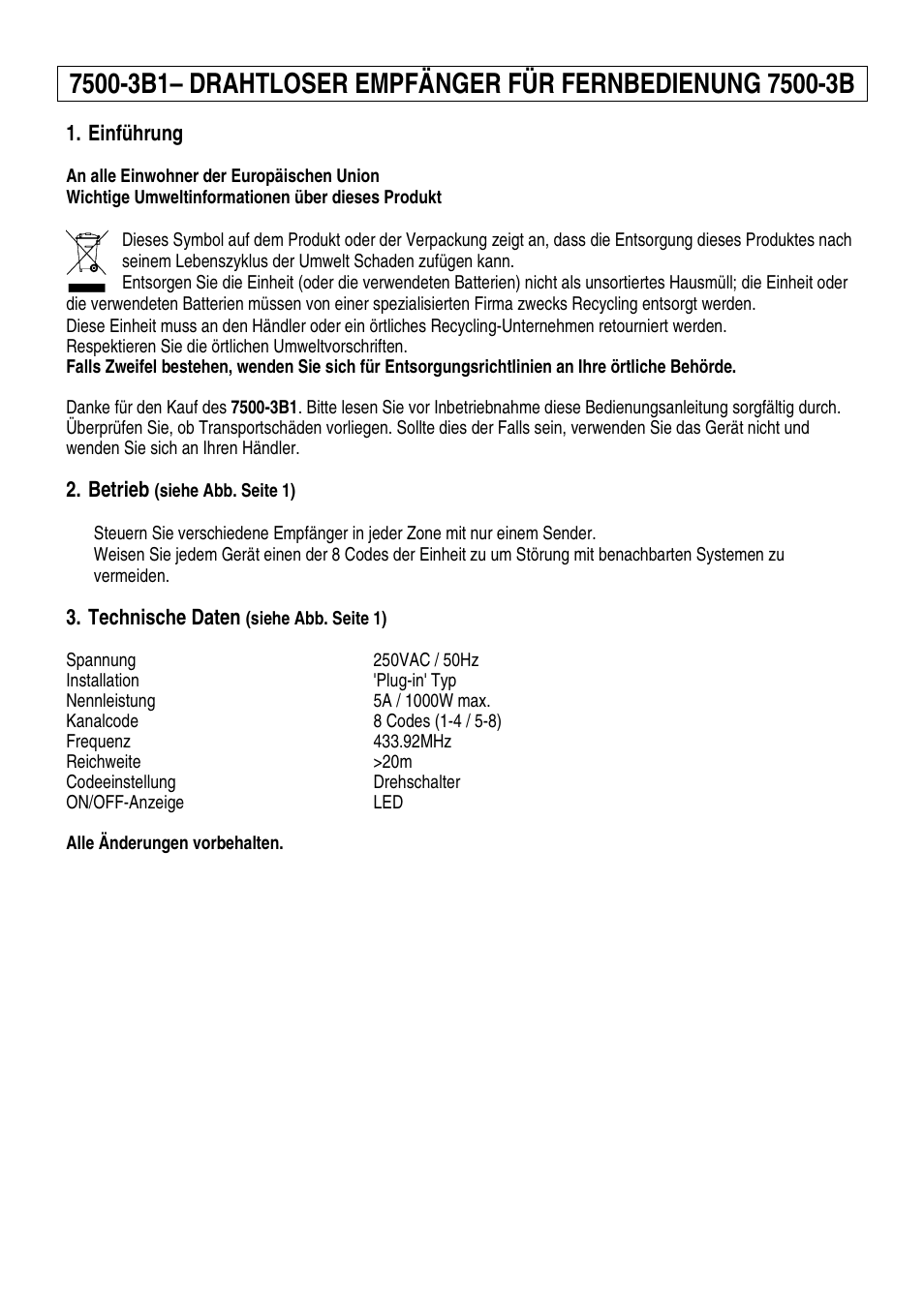 Velleman 7500-3B1 User Manual | Page 4 / 4