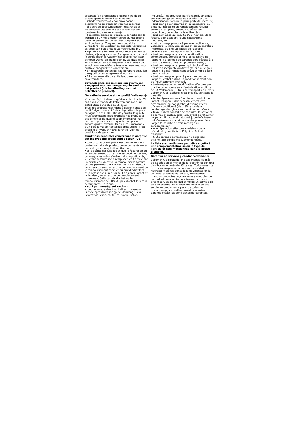 Velleman CWS1 User Manual | Page 39 / 41