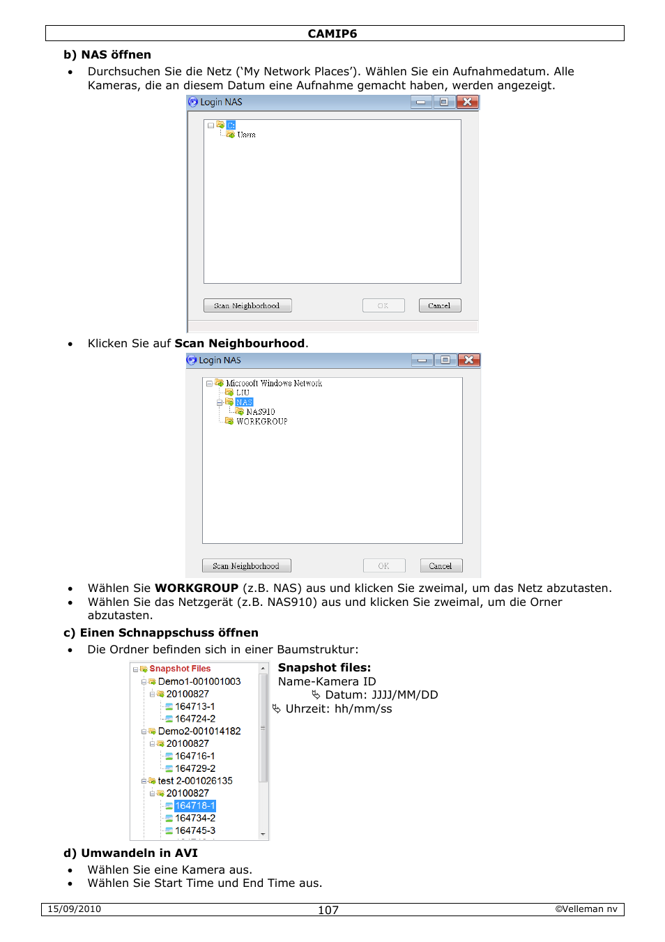 Velleman CAMIP6 User Manual | Page 107 / 115