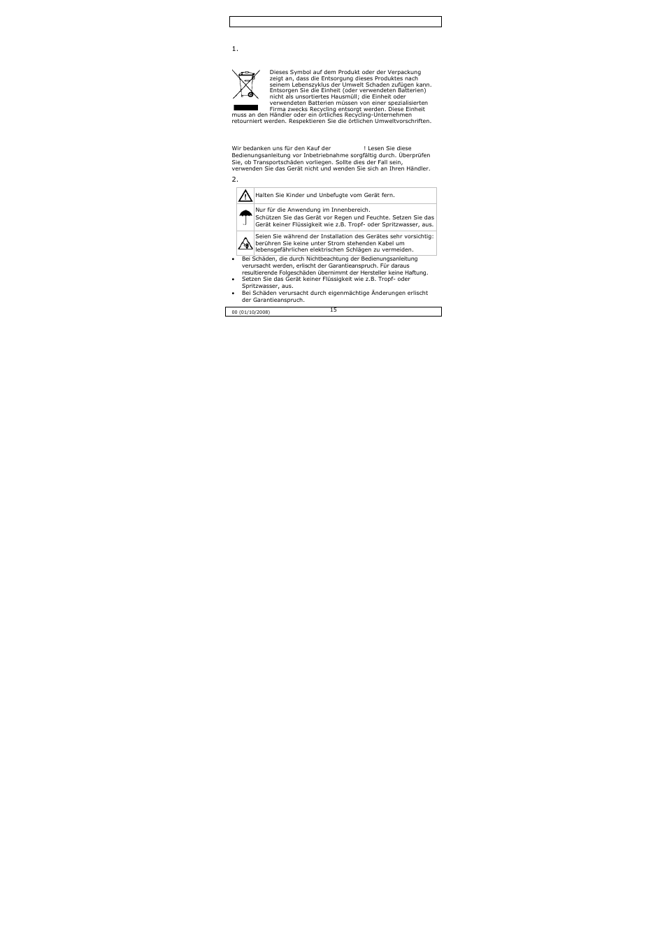 Bedienungsanleitung | Velleman HAA80MK User Manual | Page 15 / 17