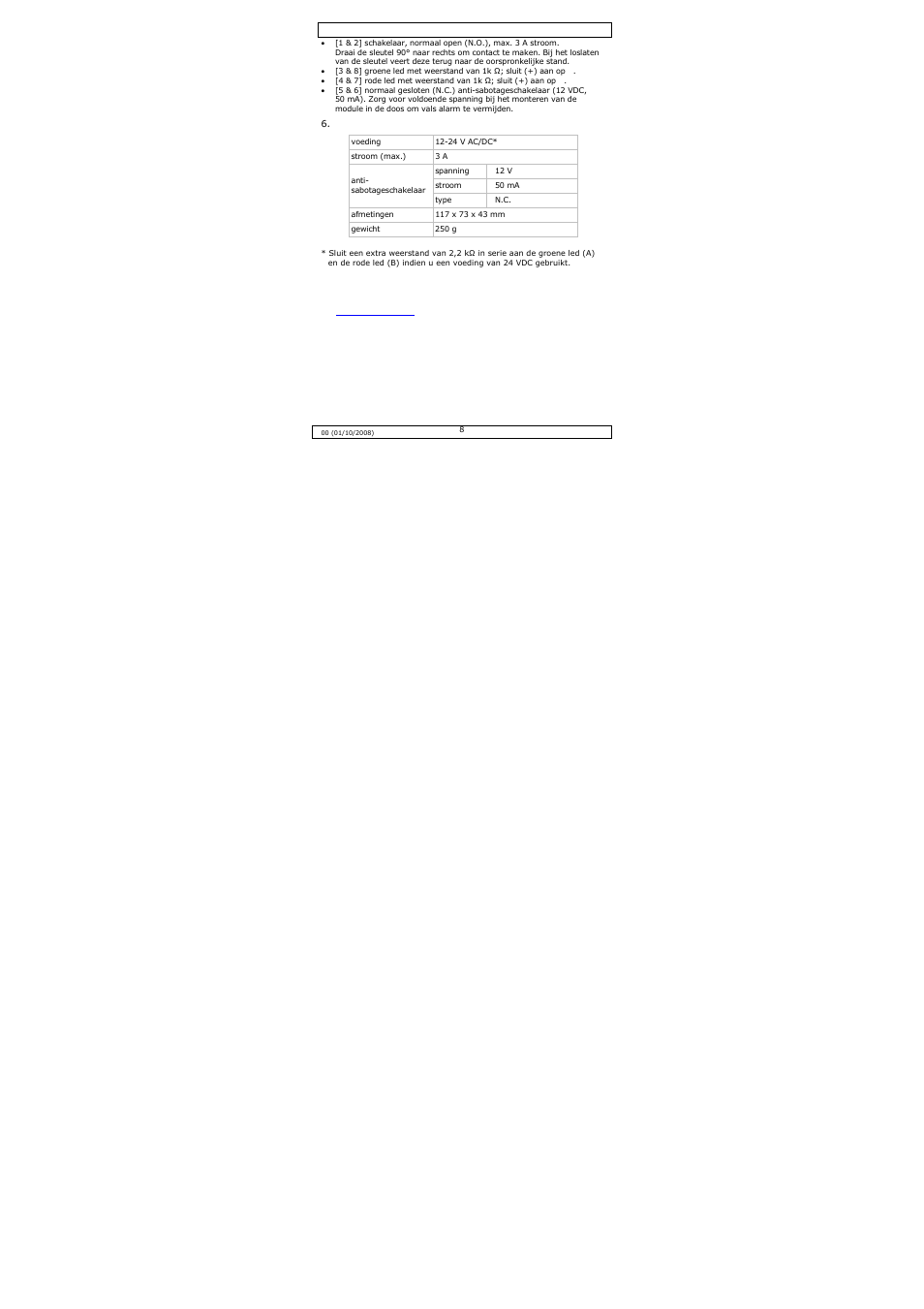Velleman HAA80MK User Manual | Page 8 / 17