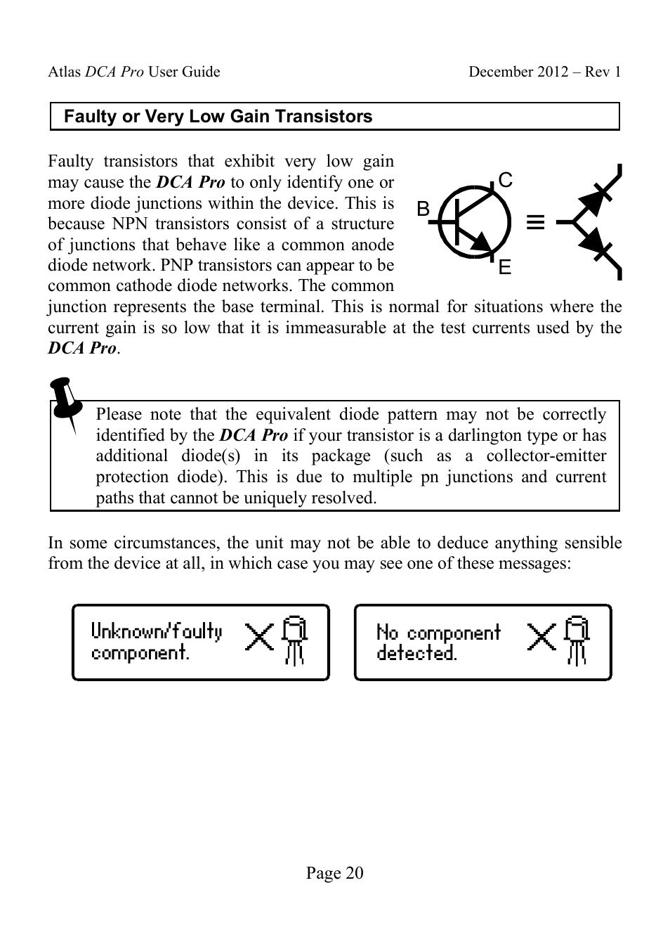 Bc e | Velleman DCA75 User Manual | Page 20 / 46