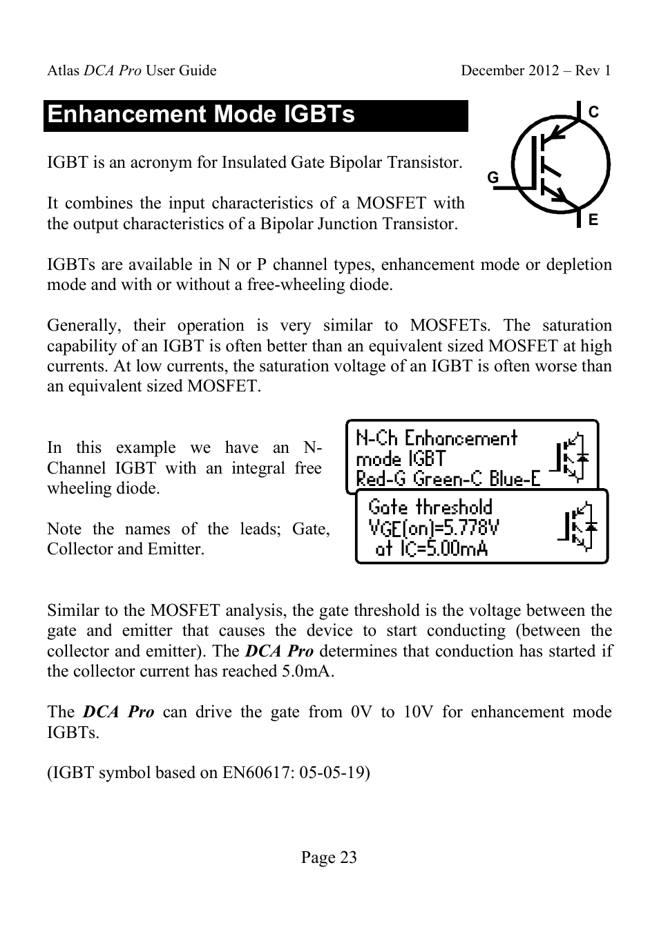 Enhancement mode igbts | Velleman DCA75 User Manual | Page 23 / 46