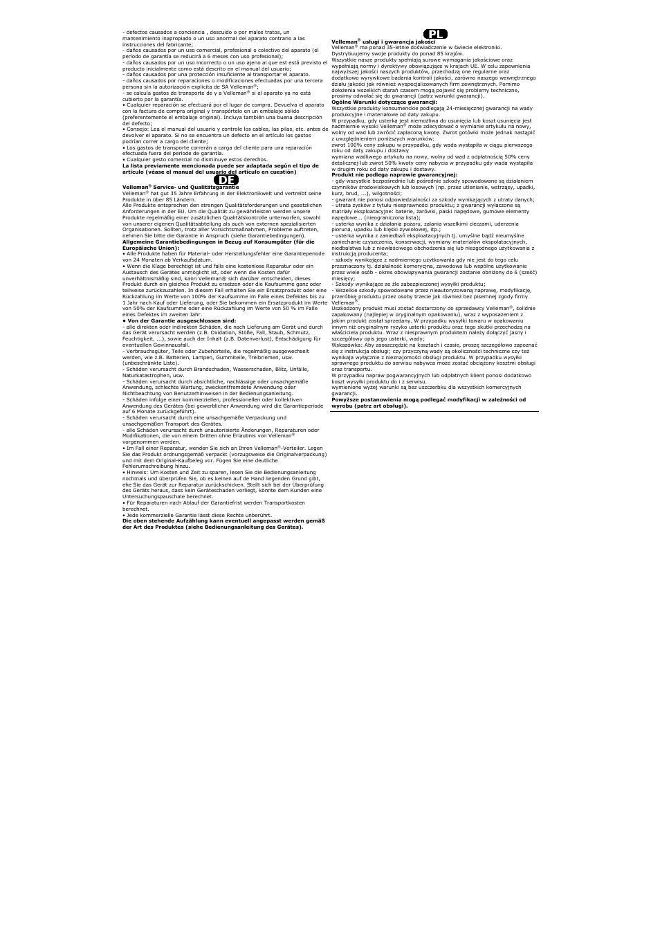 Velleman DVM1400 User Manual | Page 77 / 77