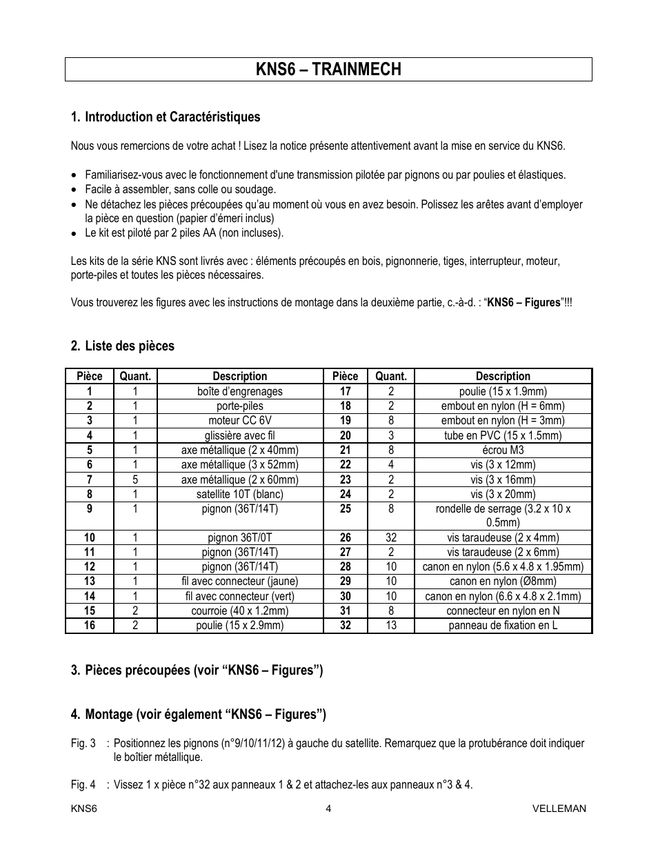 Kns6 – trainmech | Velleman KNS6 User Manual | Page 4 / 8