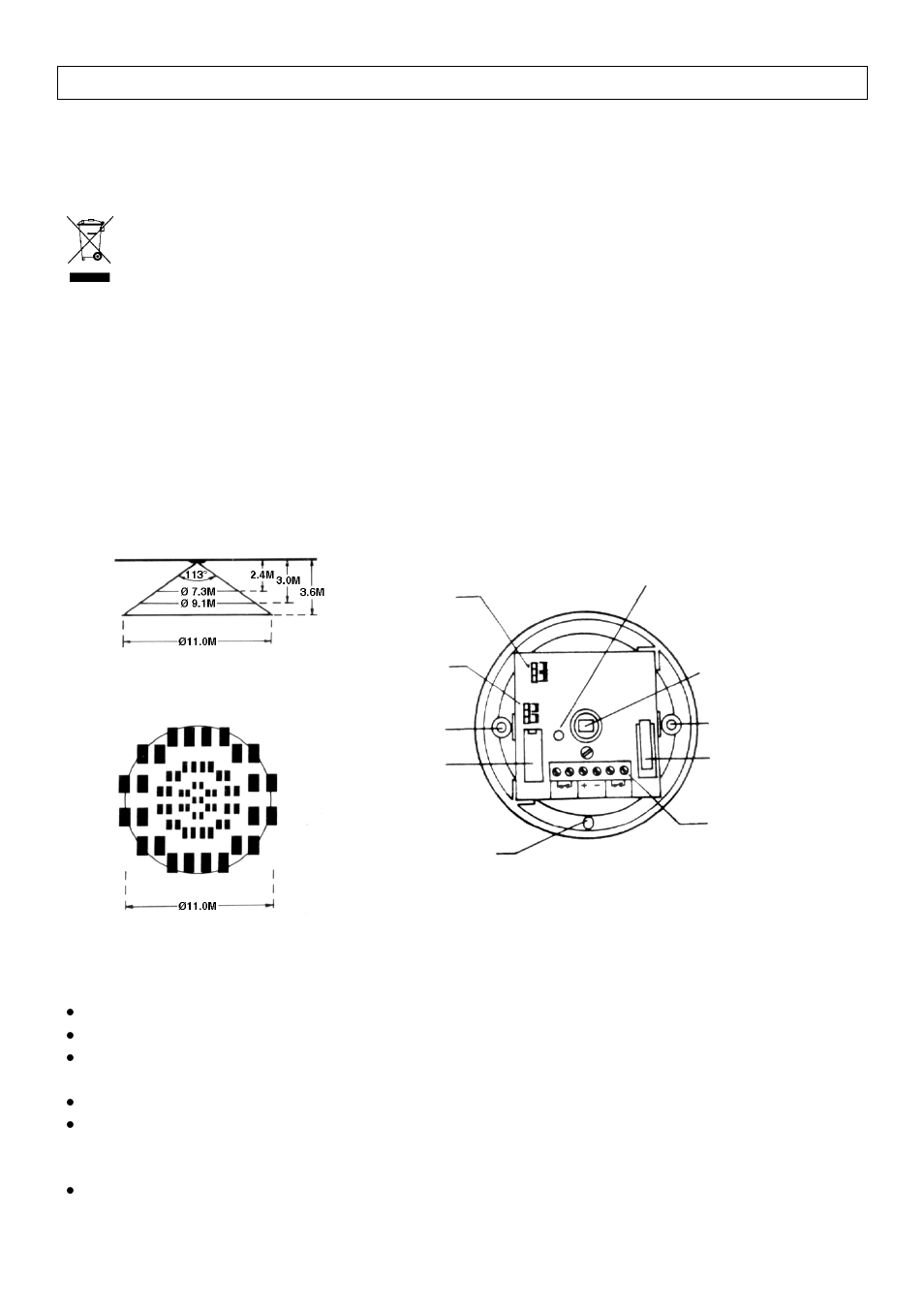 Haa50 – infrared ceiling-mounted pir detector | Velleman HAA50 User Manual | Page 2 / 16