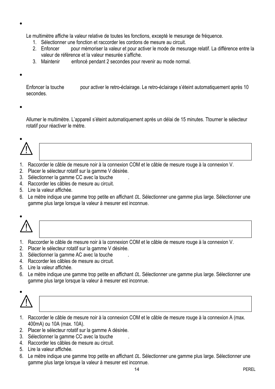 Velleman EVM1400 User Manual | Page 14 / 60
