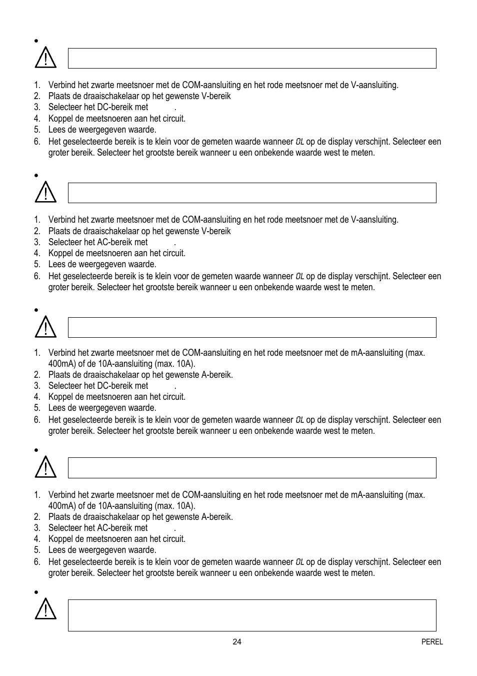 Velleman EVM1400 User Manual | Page 24 / 60
