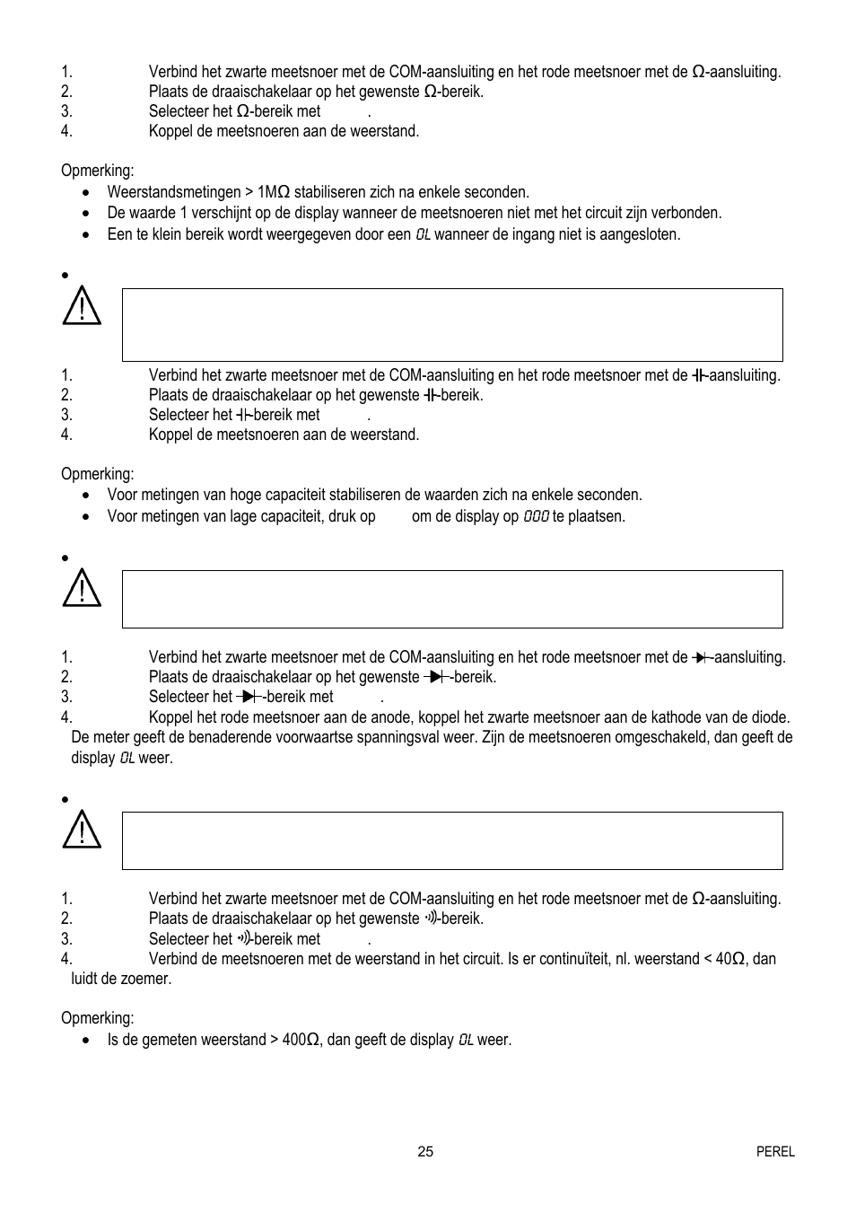 Velleman EVM1400 User Manual | Page 25 / 60