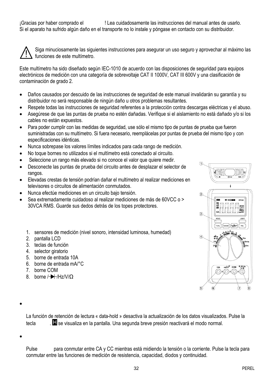 Velleman EVM1400 User Manual | Page 32 / 60