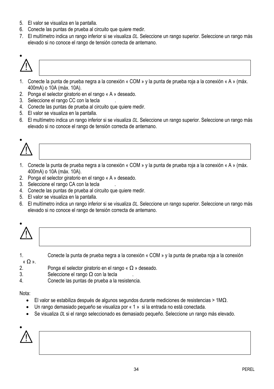 Velleman EVM1400 User Manual | Page 34 / 60