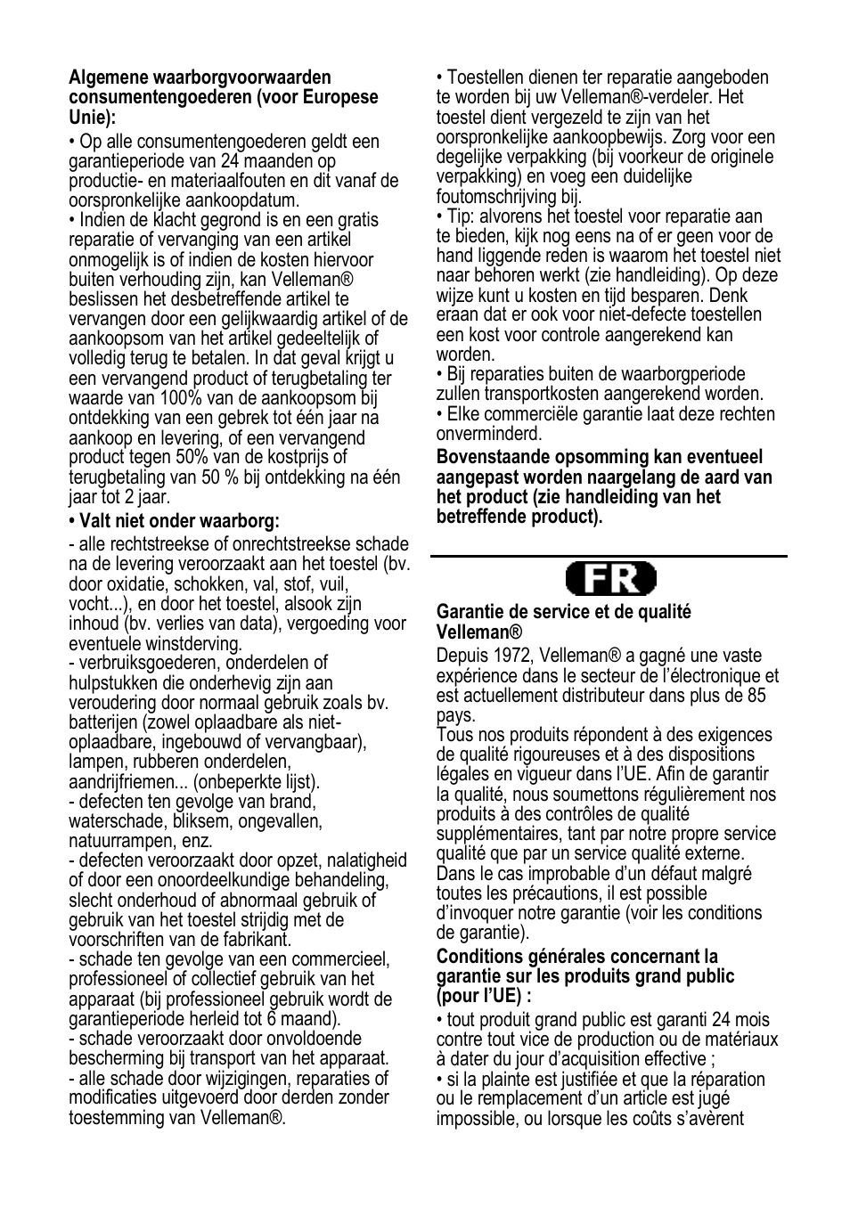 Velleman CTC1000WS User Manual | Page 34 / 40