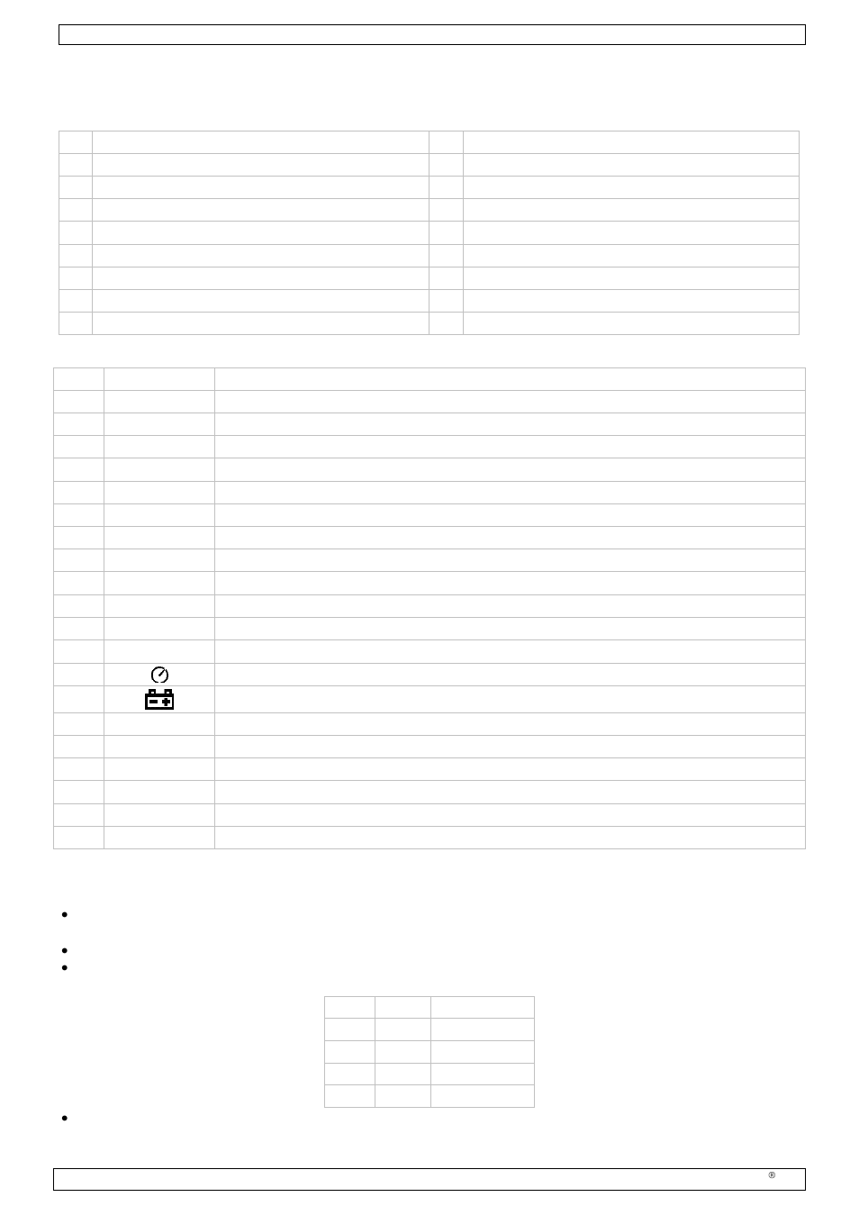 Overview, Operation | Velleman DVM8852 User Manual | Page 5 / 30