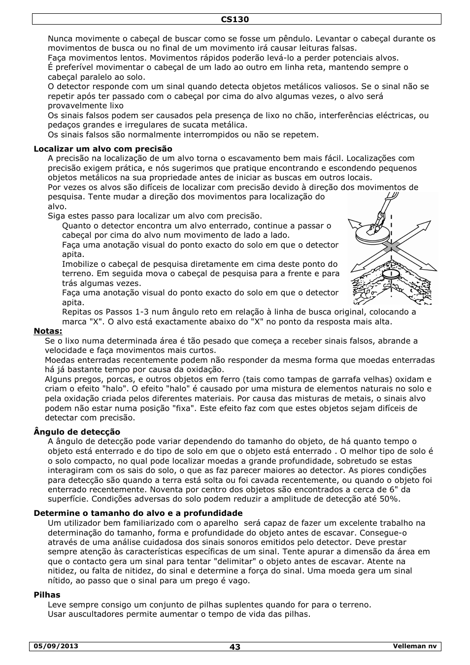 Velleman CS130 User Manual | Page 43 / 54