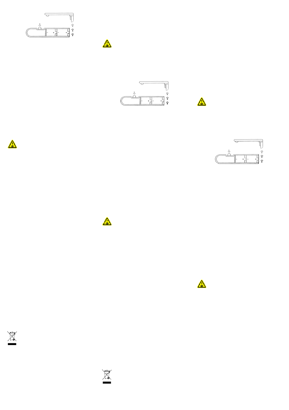Mp1000, Puntero, O láser | Mp1000 – la, Aserpointe, Insertion d, Entretien, Spécificati, Atten, Introducci | Velleman MP1000 User Manual | Page 2 / 4