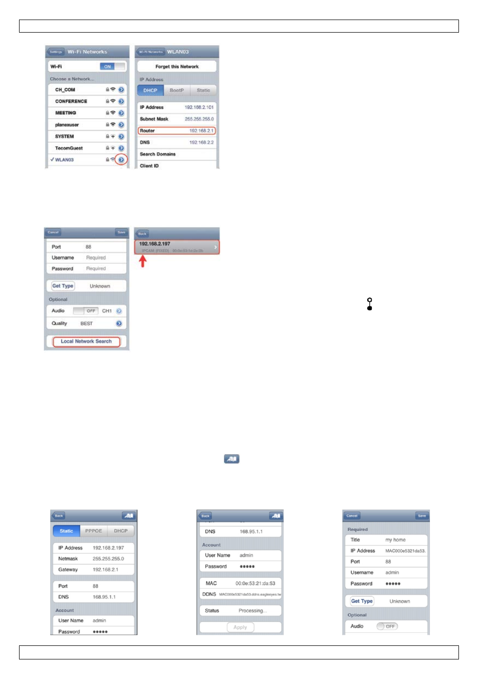 Velleman CAMIP12 User manual User Manual | Page 31 / 36