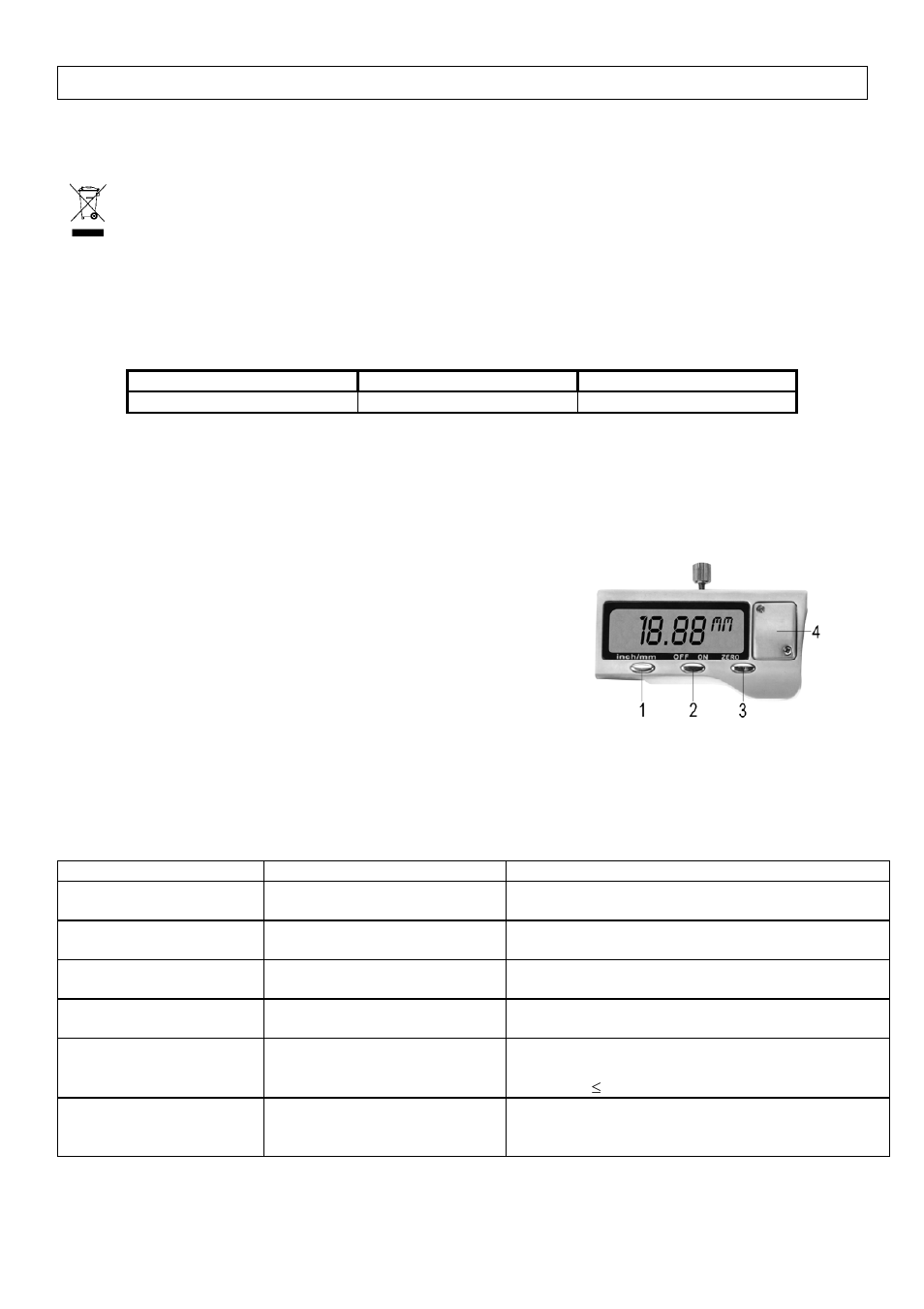 Dca150b – calibro digitale a corsoio, Introduzione, Specifiche e funzioni | Manutenzione, Individuazione ed eliminazione delle anomalie, Impiego (vedere pag. 6) | Velleman DCA150B User Manual | Page 7 / 10