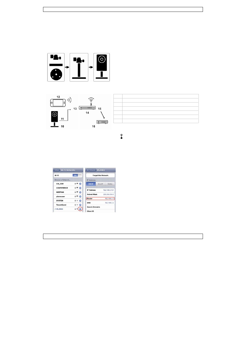 Instalación | Velleman CAMIP9 User Manual | Page 19 / 30