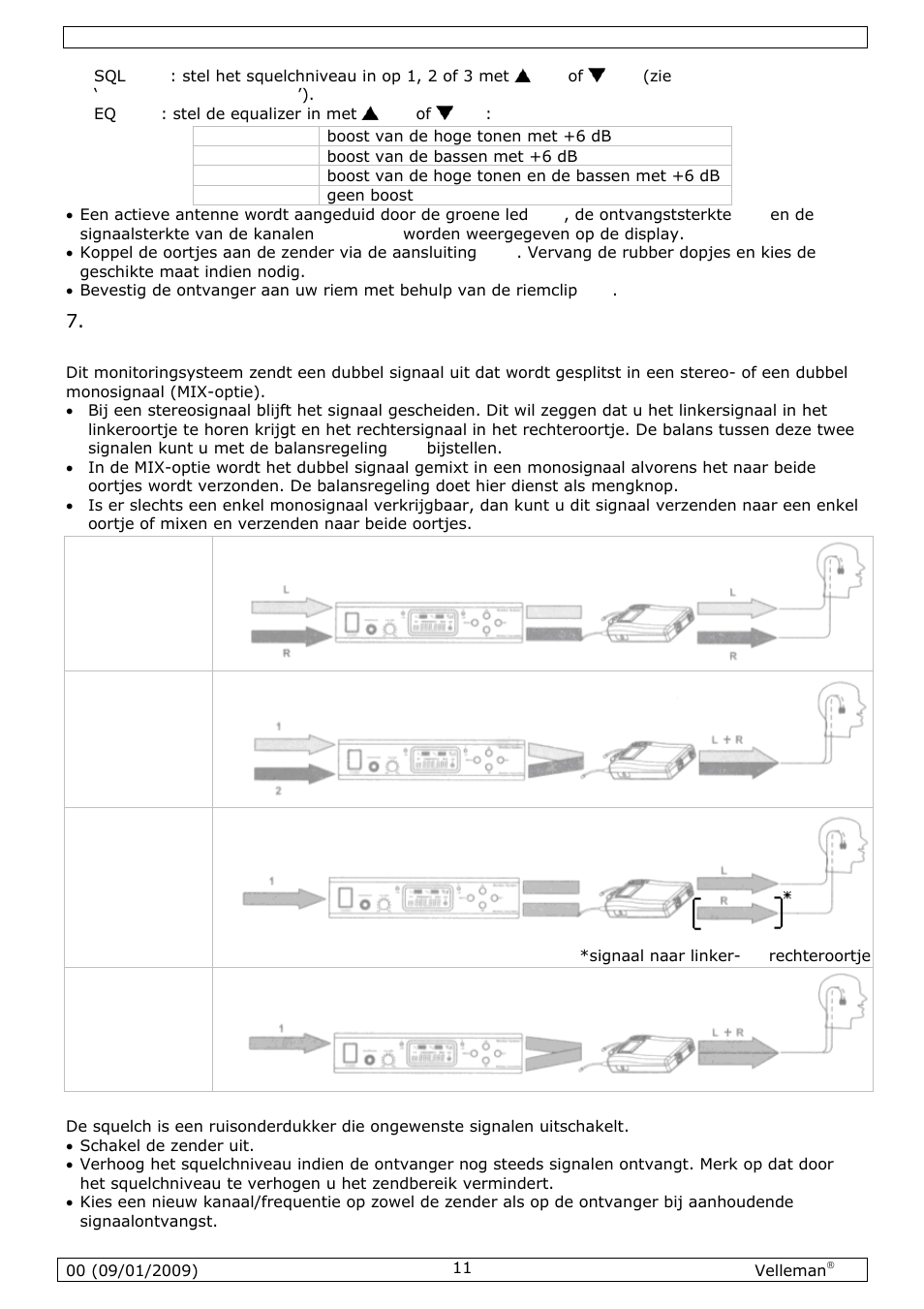 Velleman MICW70 User Manual | Page 11 / 29