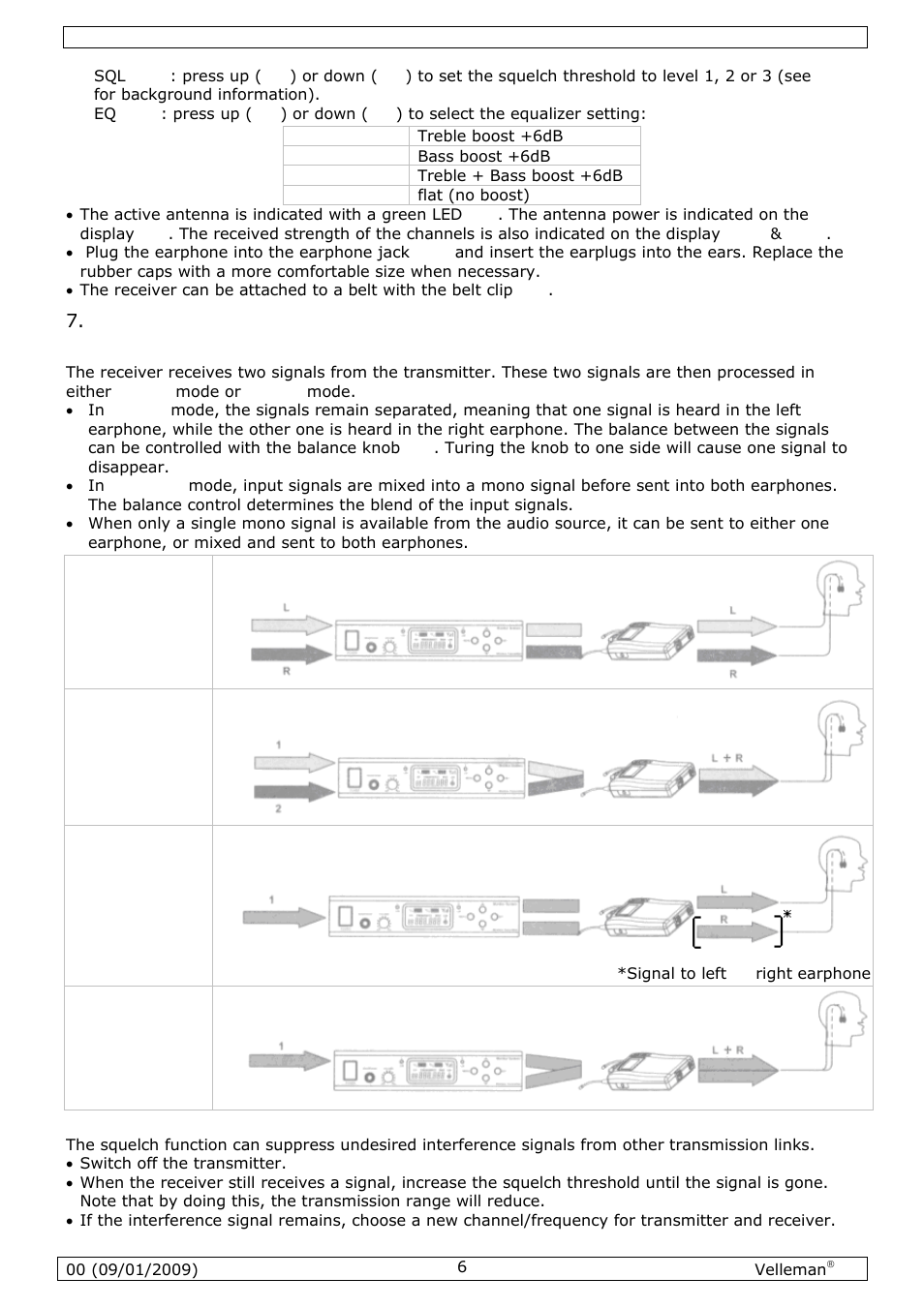 Velleman MICW70 User Manual | Page 6 / 29